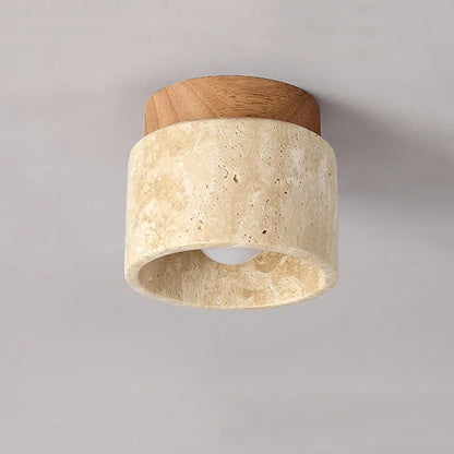 Sleek Wooden LED Ceiling Light Fixture