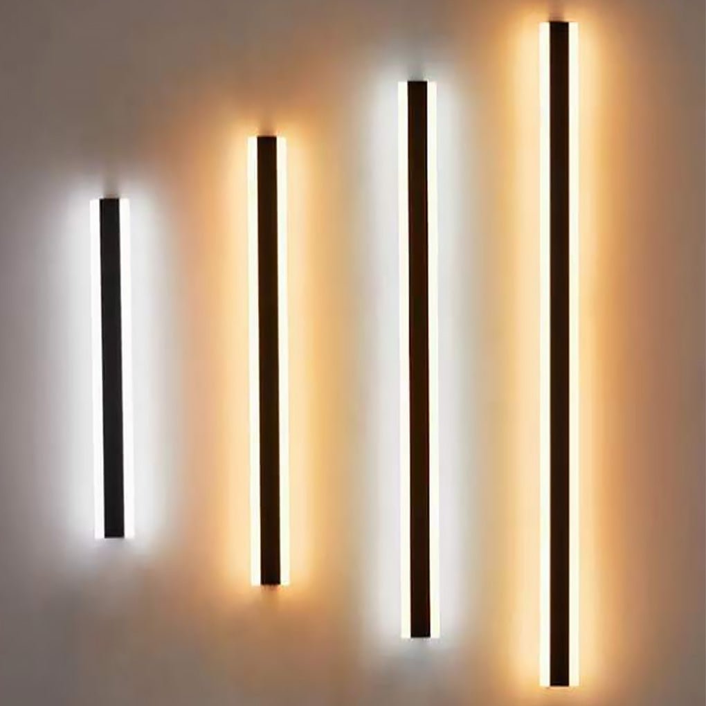 Slim LED Outdoor Wall Lantern Waterproof Porch Light