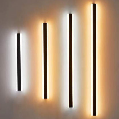 Slim LED Outdoor Wall Lantern Waterproof Porch Light