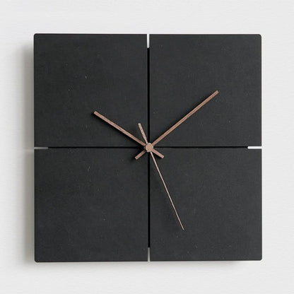 Quiet Contemporary Wall Clock – 12 Wooden Style - Cofik