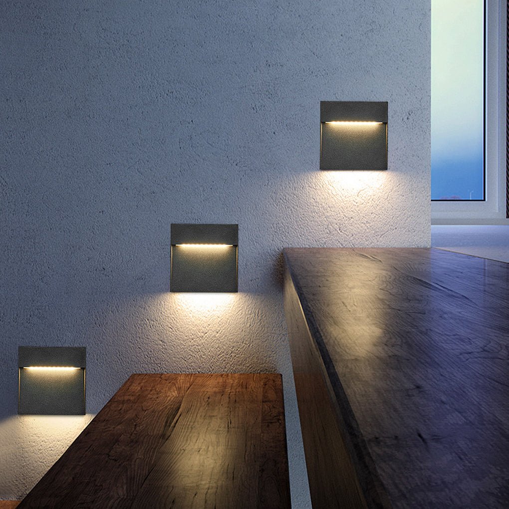 Simple Outdoor Stair Wall Lights Waterproof Sconces