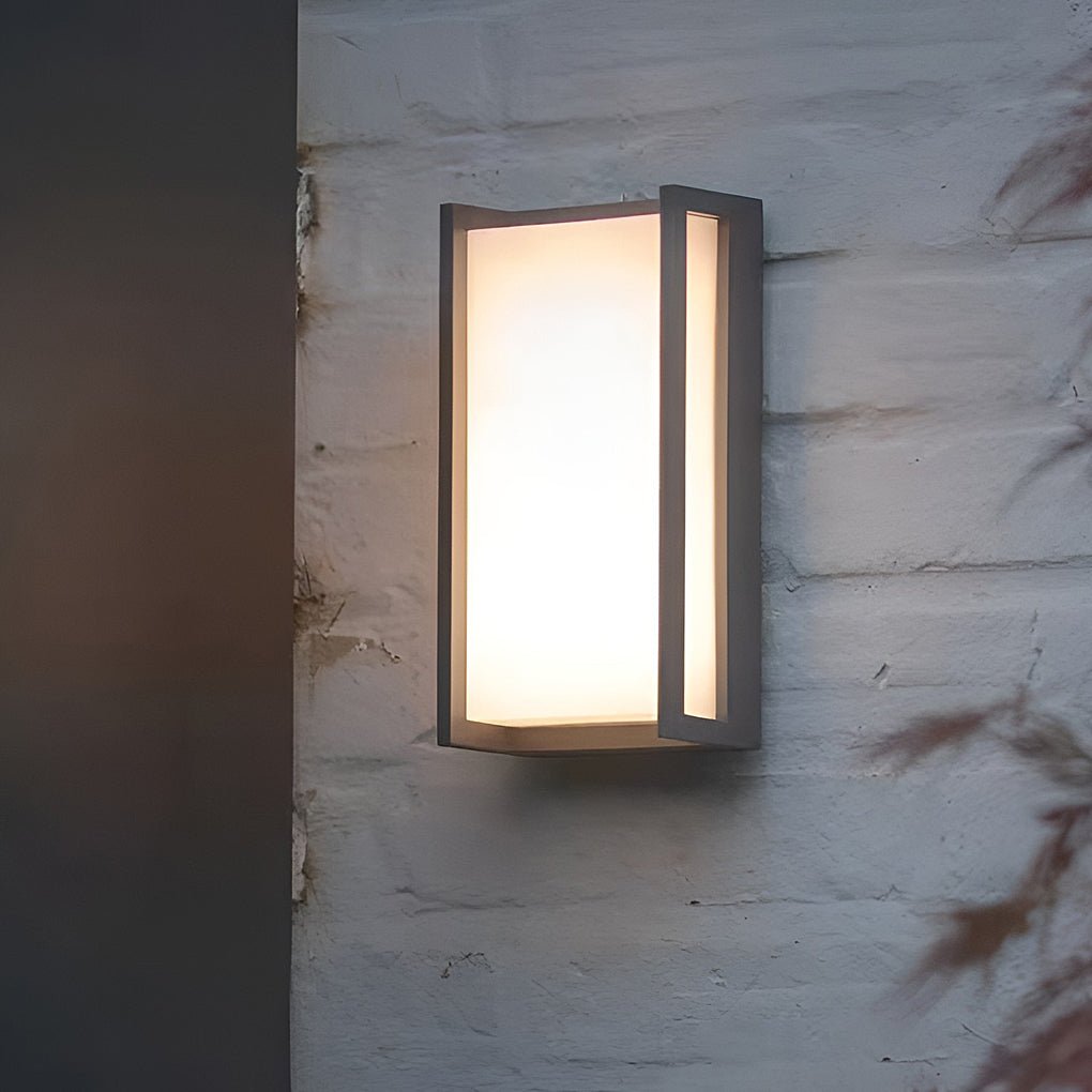 Simple Waterproof Outdoor LED Wall Lamp