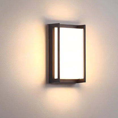 Simple Waterproof Outdoor LED Wall Lamp