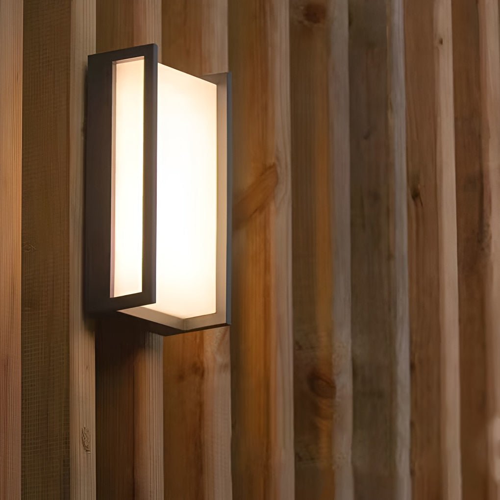 Simple Waterproof Outdoor LED Wall Lamp