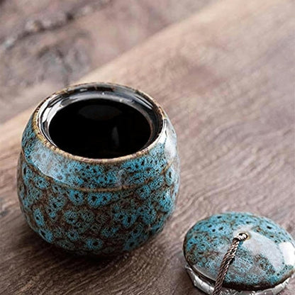 Small Pet Memory Urn Ceramic Ash Container