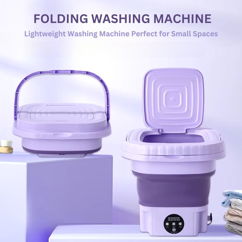 Portable 8L Compact Laundry Washer Dryer