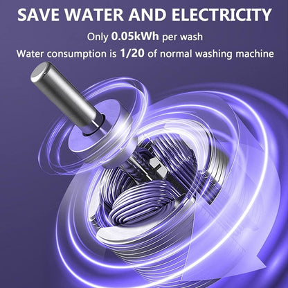 Portable 8L Compact Laundry Washer Dryer