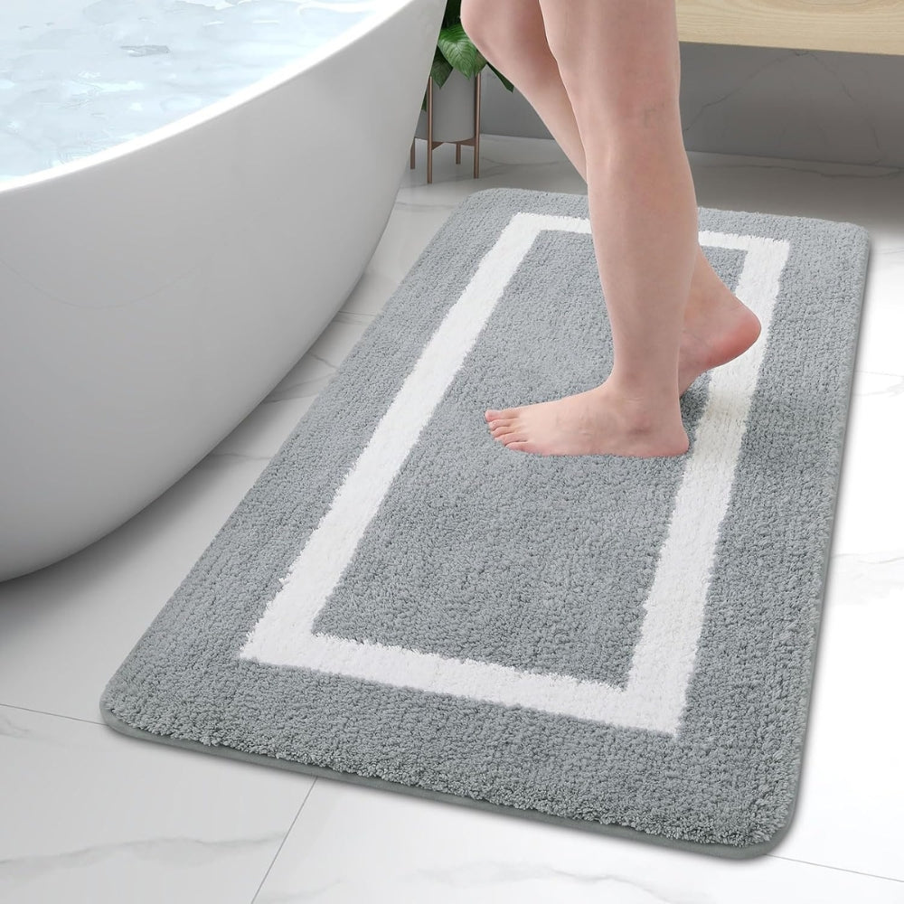 Modern Border Anti-Slip Bath Mat