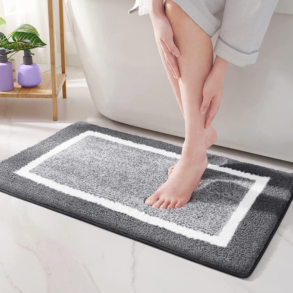 Modern Border Anti-Slip Bath Mat