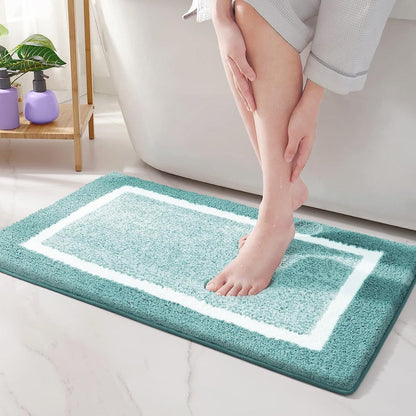 Modern Border Anti-Slip Bath Mat