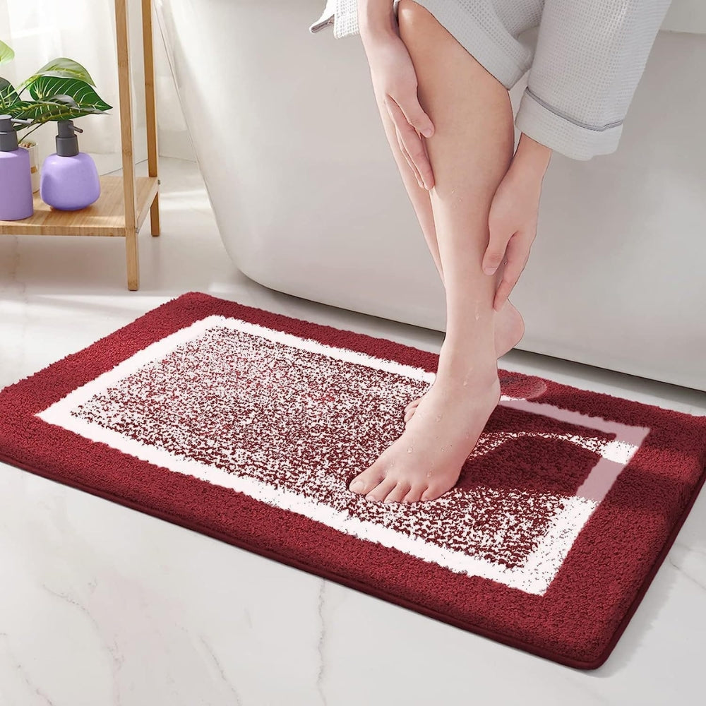 Modern Border Anti-Slip Bath Mat