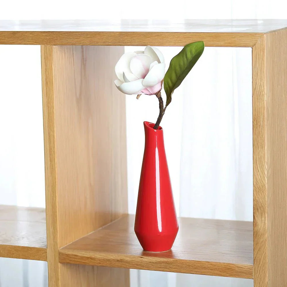 Stylish White Ceramic Decorative Flower Vase