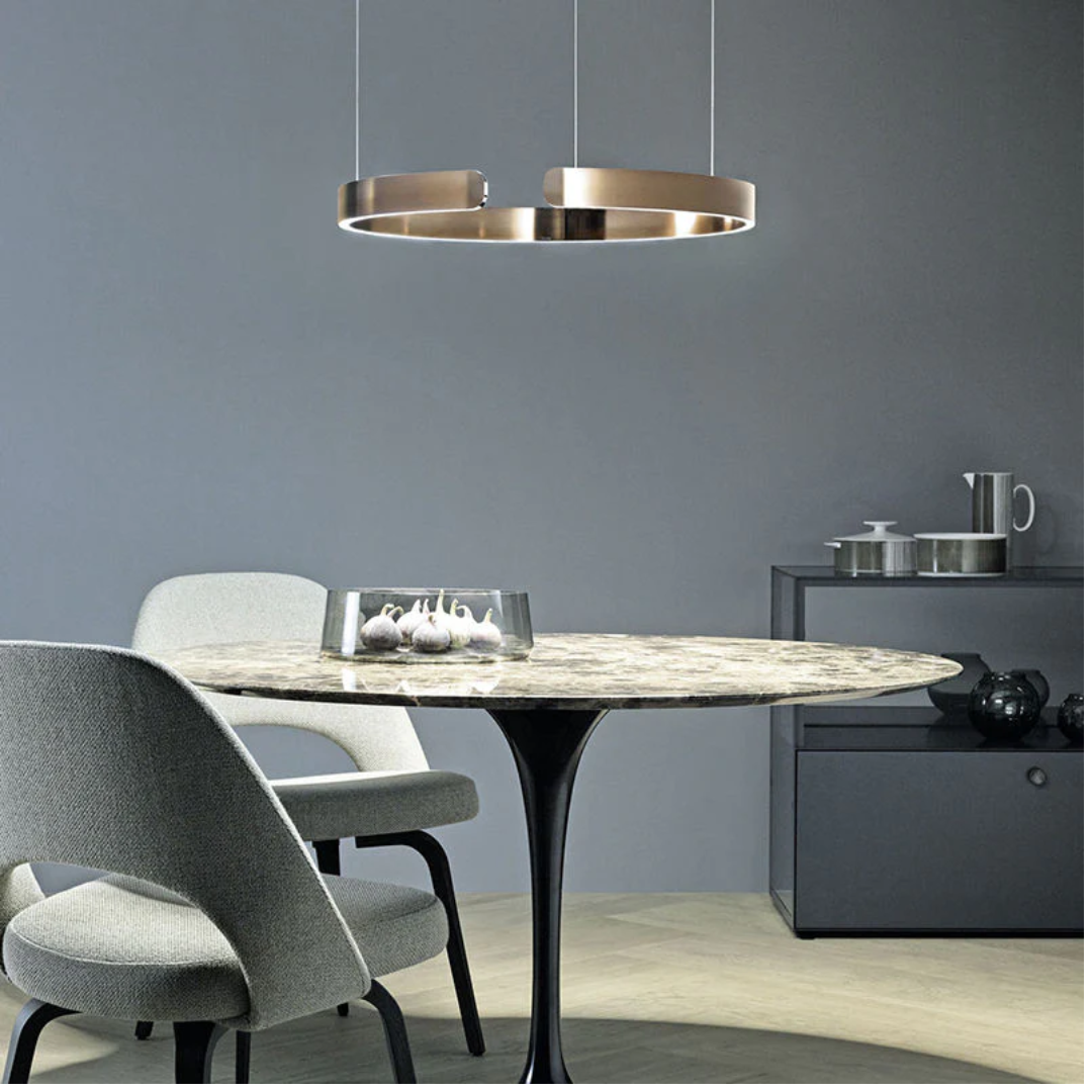 Contemporary Round LED Pendant Light