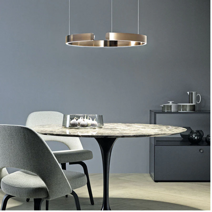 Contemporary Round LED Pendant Light