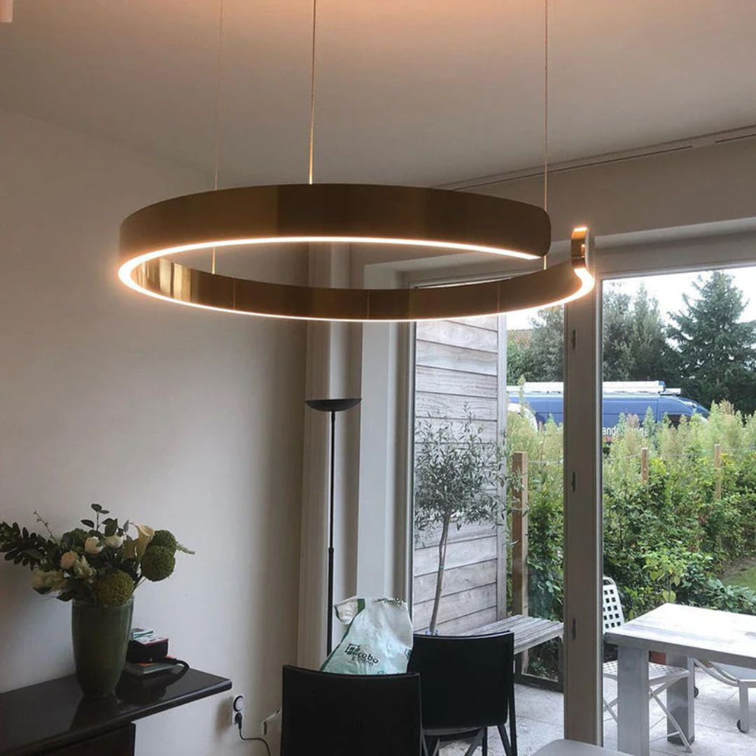 Contemporary Round LED Pendant Light