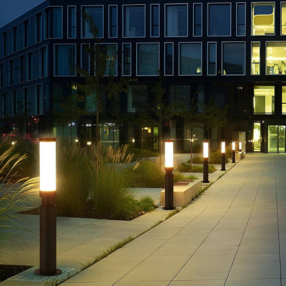 Bright Outdoor LED Garden Pathway Bollard Lights