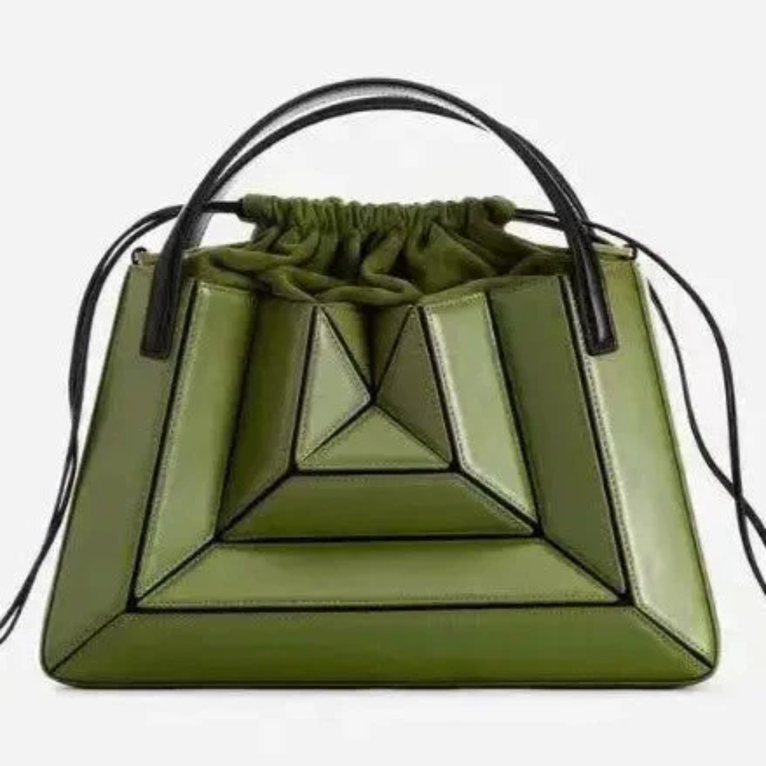 Stylish Geometric Tote Handbag