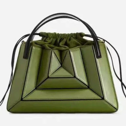 Stylish Geometric Tote Handbag