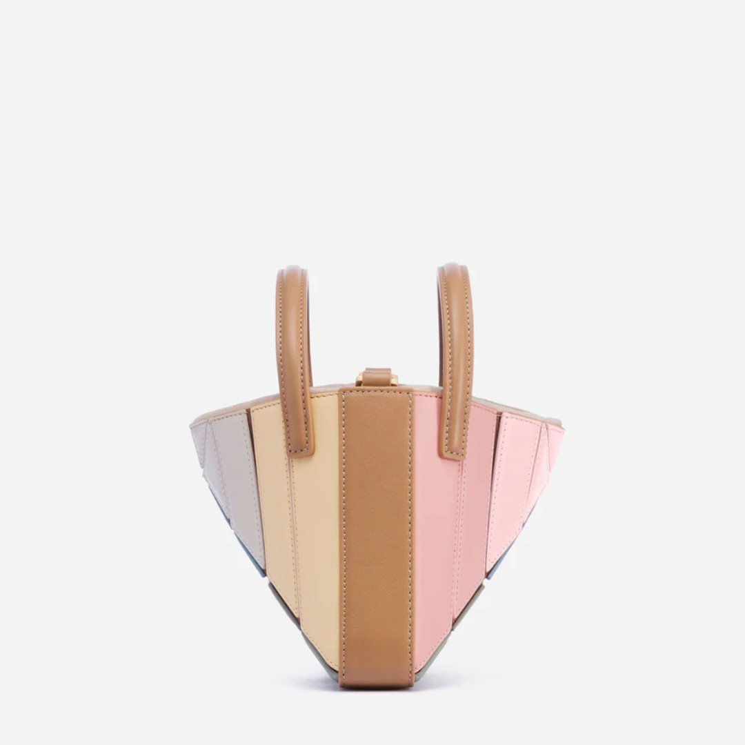 Stylish Geometric Tote Handbag