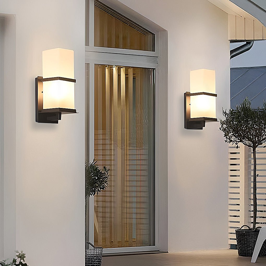 Sleek Waterproof Outdoor LED Wall Lights