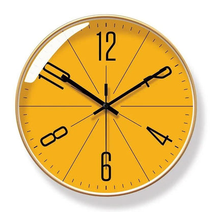 Simple Scandinavian Silent Wall Clock