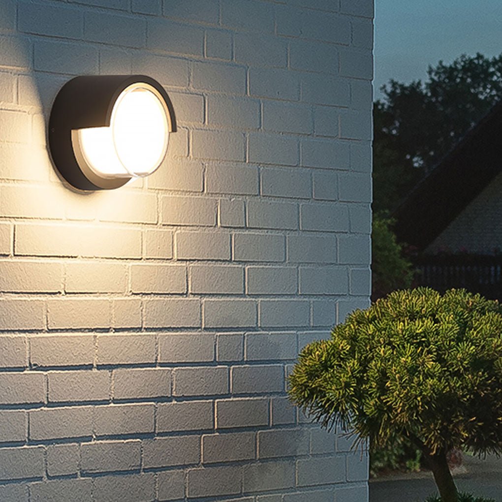Waterproof Garden Wall Lamps Round Square Styles