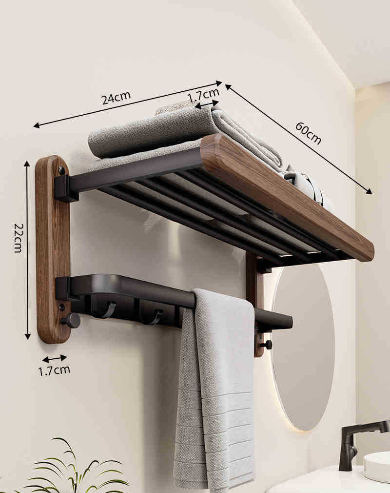 Simple Wall Mounted Towel Holder