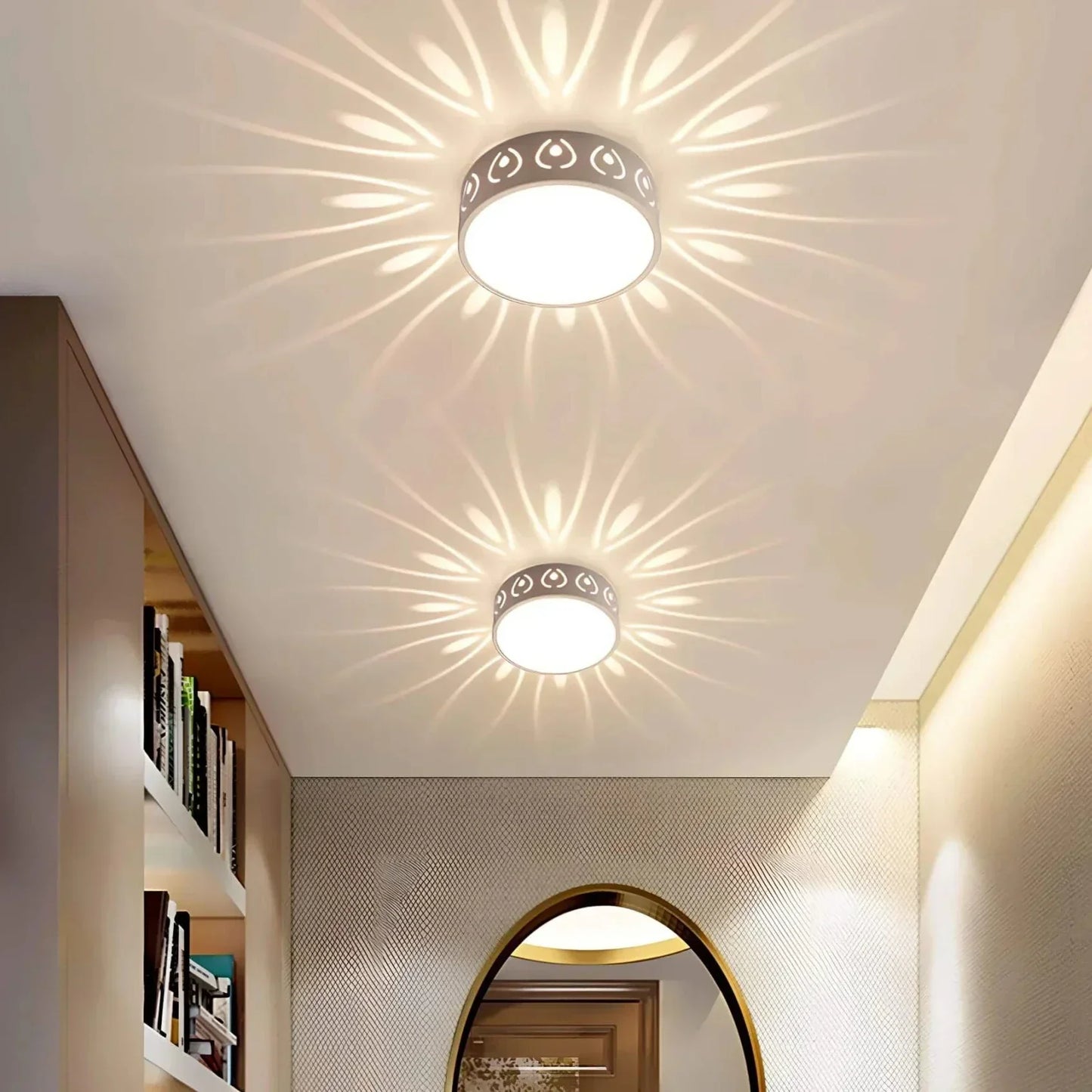 Modern Glow Ceiling Light Fixture