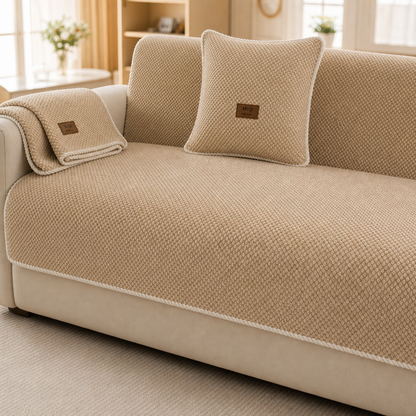 Modular Non-Slip Chenille Sofa Cover