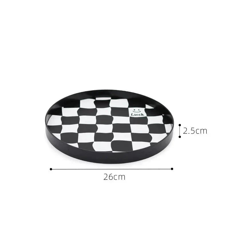 Simple Black Chess Board Storage Box - Cofik