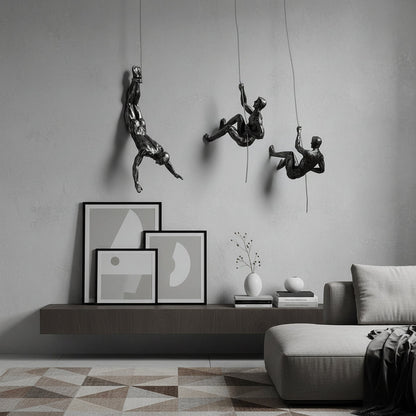 MONORA – Handmade Climbing Wall Sculpture Made of Synthetic Resin