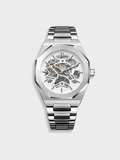Classic Leather Chronograph Watch - Sophisticated Style