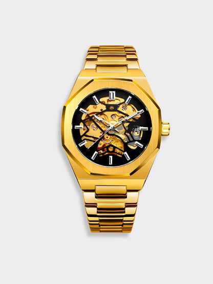 Classic Leather Chronograph Watch - Sophisticated Style