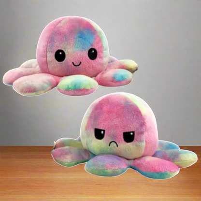 Cuddly Double Sided Octopus Stuffed Animal