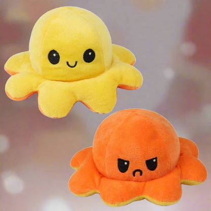 Cuddly Double Sided Octopus Stuffed Animal