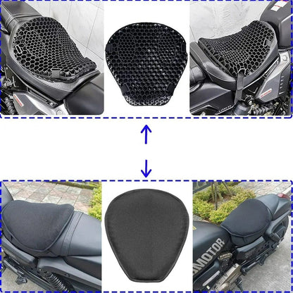 Comfortable 3D Motorcycle Gel Seat Cushion