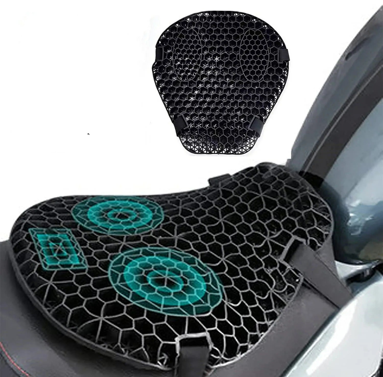 Comfortable 3D Motorcycle Gel Seat Cushion - Cofik