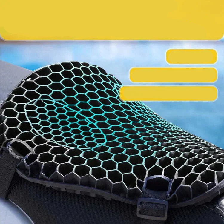 Comfortable 3D Motorcycle Gel Seat Cushion