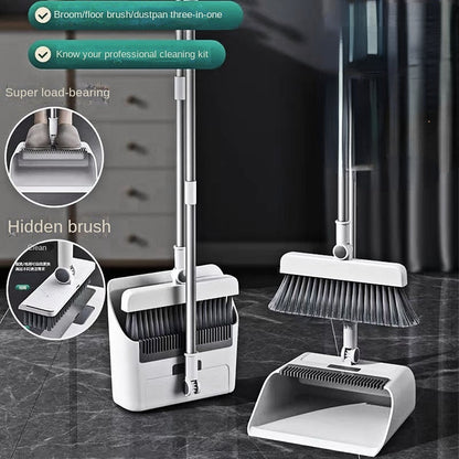 Practical Broom and Dustpan Cleaning Set