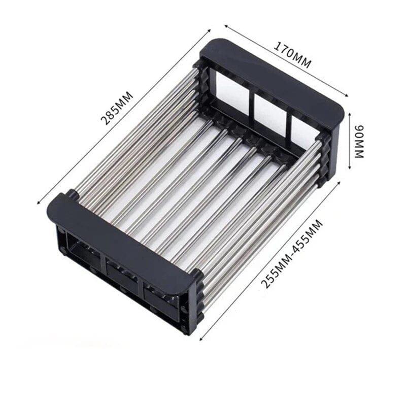 Space Saving Foldable Dish Rack Tray
