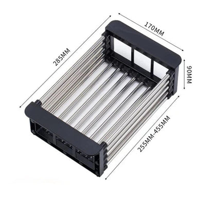 Space Saving Foldable Dish Rack Tray