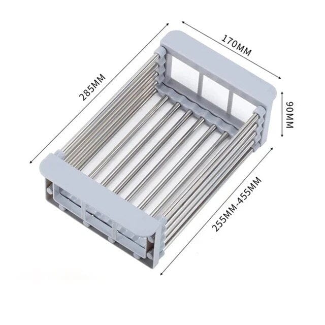 Space Saving Foldable Dish Rack Tray