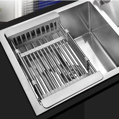 Space Saving Foldable Dish Rack Tray - Cofik