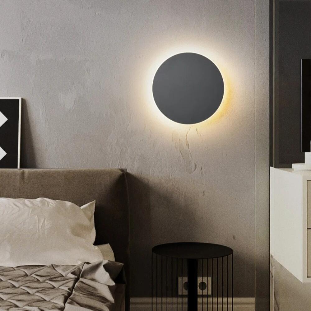 Circular Smart LED Touch Lamp