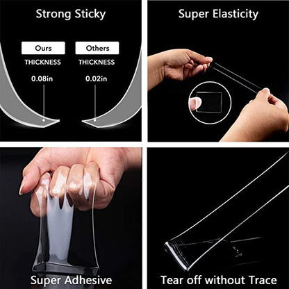 Clear Double Sided Strong Adhesive Tape