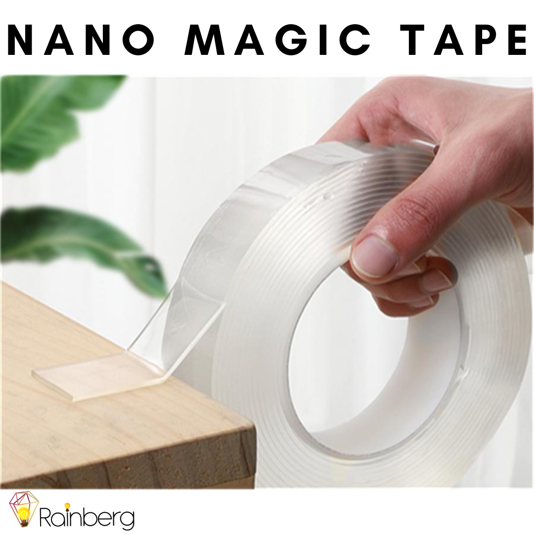 Clear Double Sided Strong Adhesive Tape - Cofik