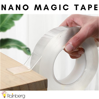 Clear Double Sided Strong Adhesive Tape - Cofik