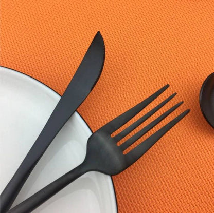 Premium Metal Silverware Set for Home Dining