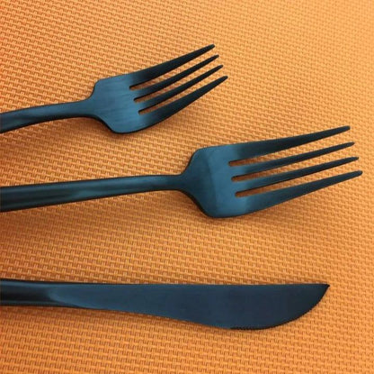 Premium Metal Silverware Set for Home Dining