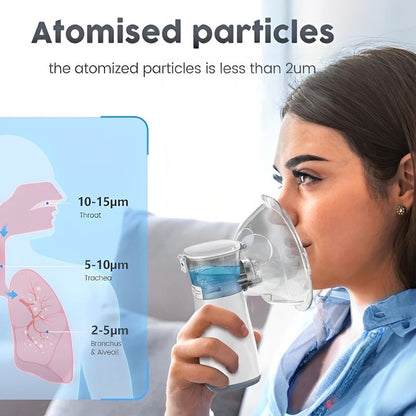 Compact Handheld Nebulizer for Kids and Adults